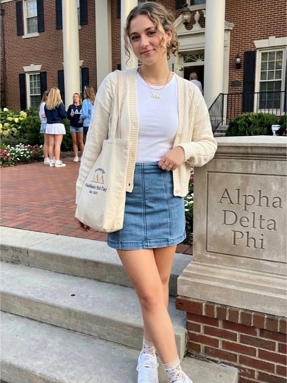 Free People Denim Mini Skirt